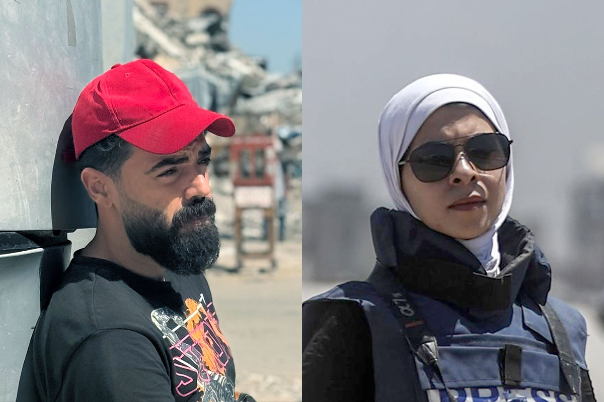 Palestinian Journalists Honored for Their Coverage and Courage