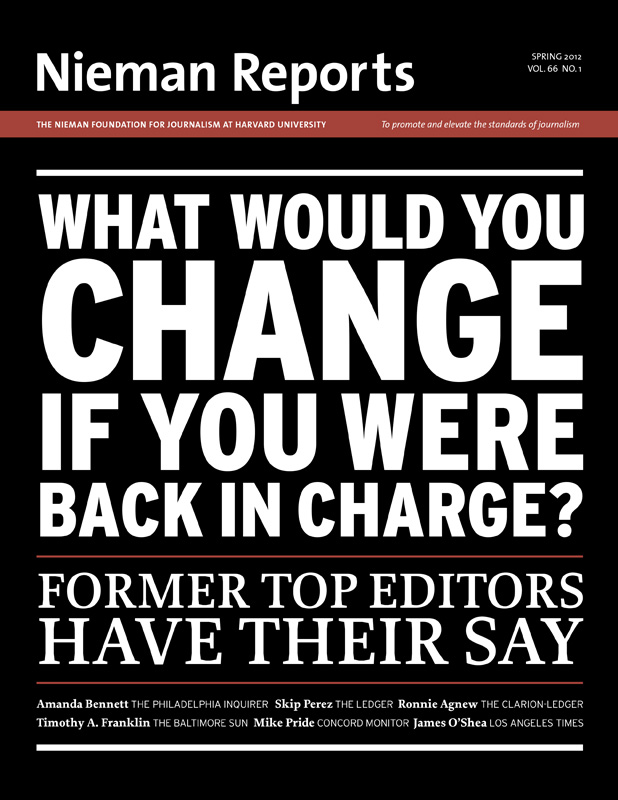 What Would You Change If You Were Back In Charge