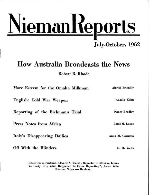 How Australia Broadcasts the News