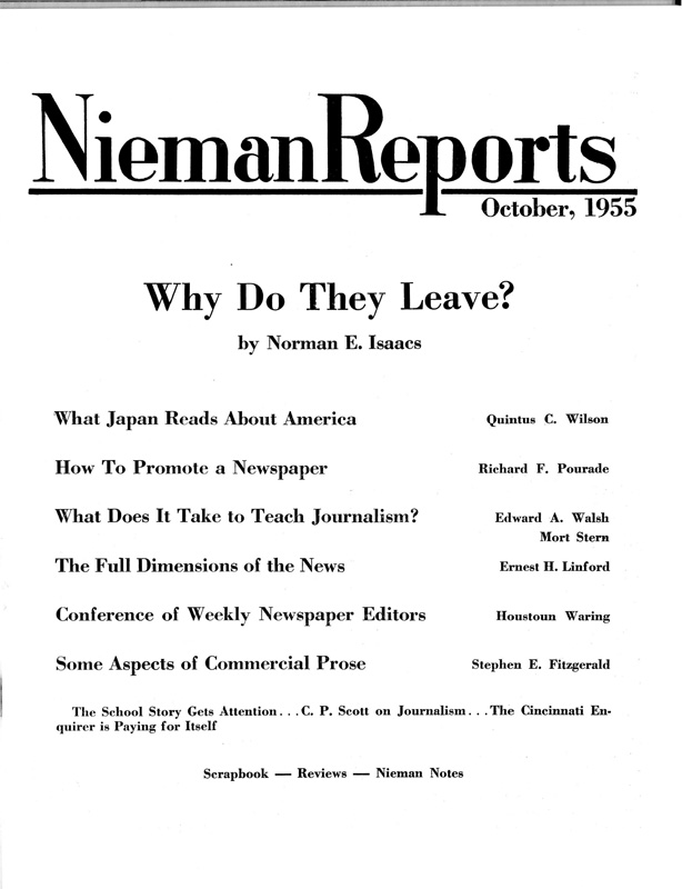 Cover for Winter 1955
