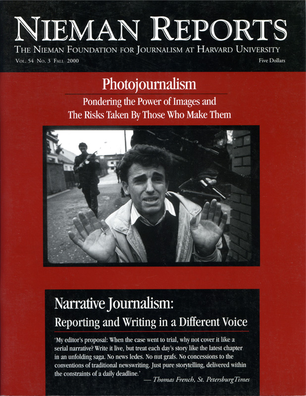Cover for Fall 2000