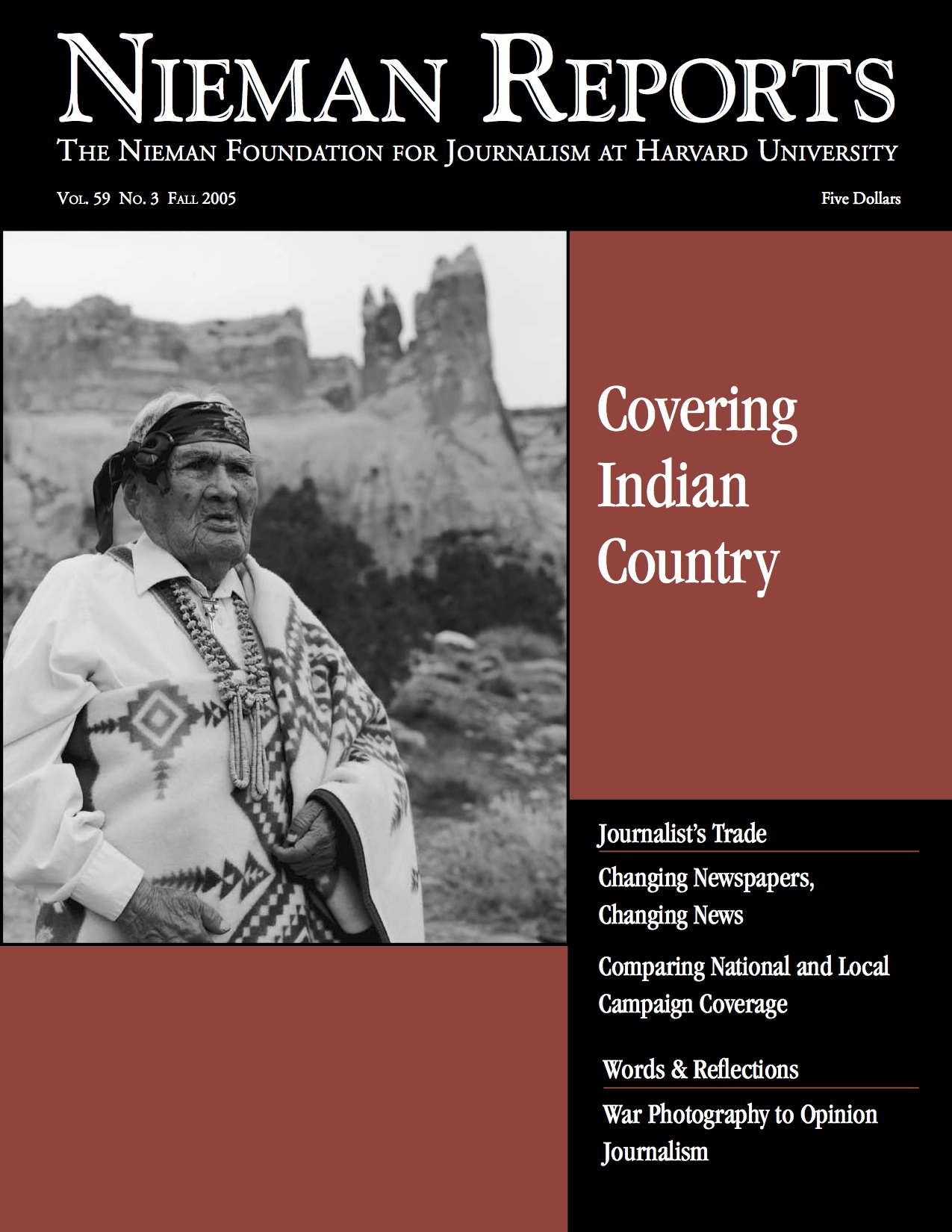 Cover for Fall 2005