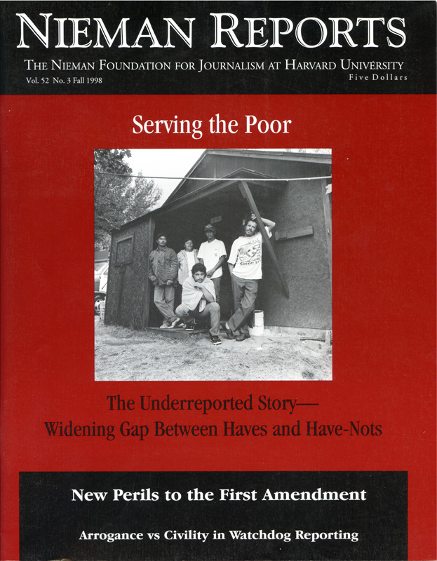 Cover for Fall 1998