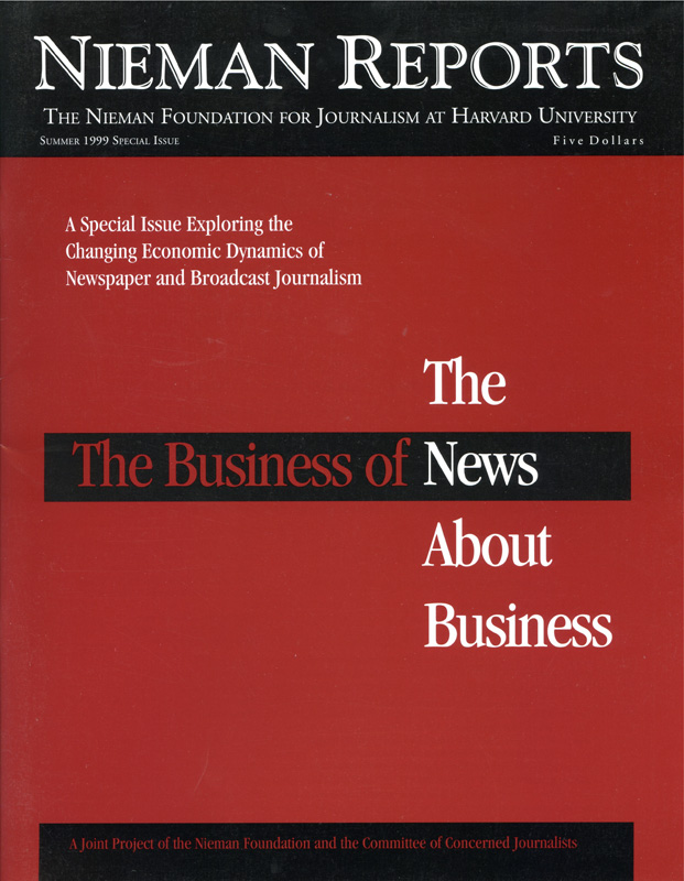 Cover for Special Issue 1999