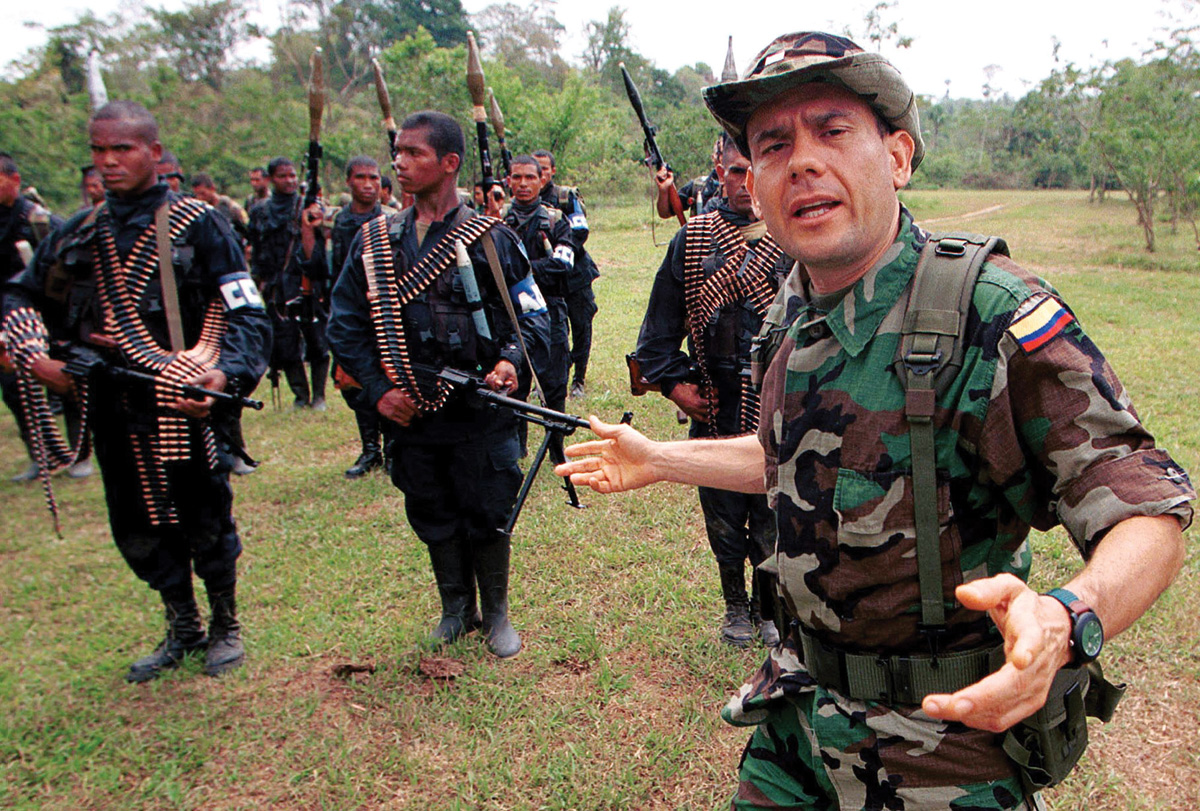 Colombian paramilitary leader Carlos Castaño surprised the world when in 1997 he announced that he was ready for peace talks