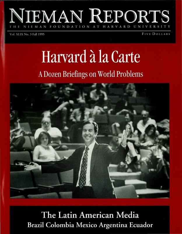 Cover for Fall 1995