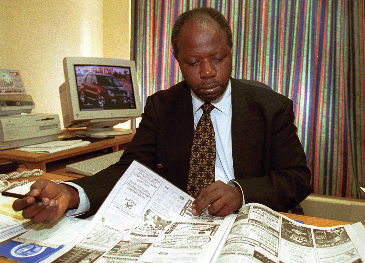 Geoff Nyarota was often jailed in Zimbabwe