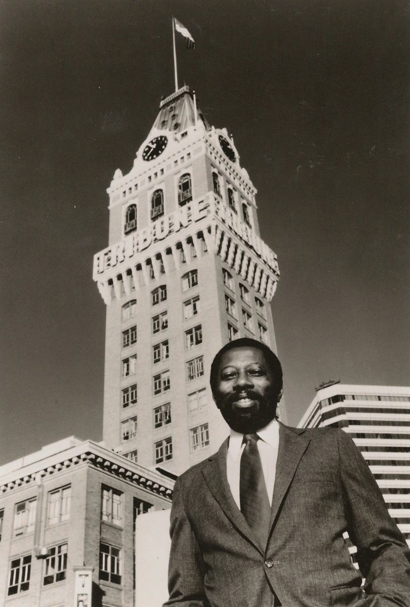 Robert C. Maynard, former editor and owner of the Oakland Tribune