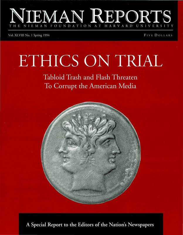 Cover for Spring 1994