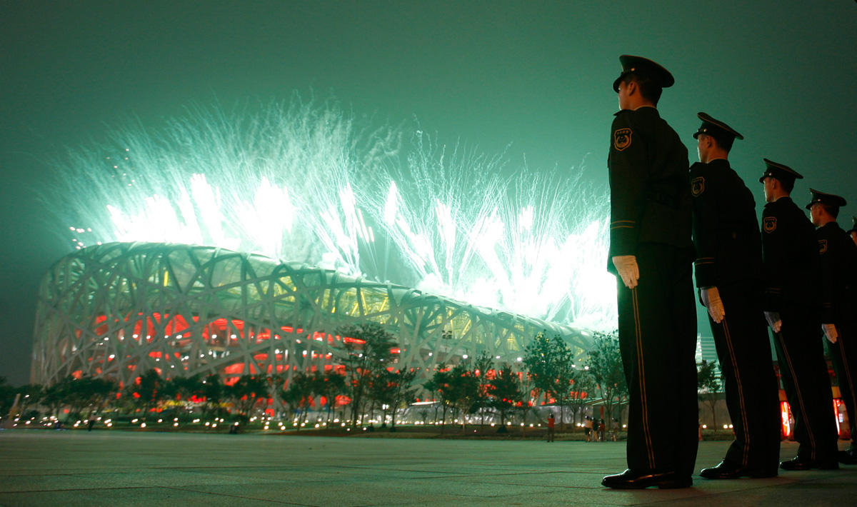 The government cracked down on dissent in the run-up to the 2008 Olympics in Beijing