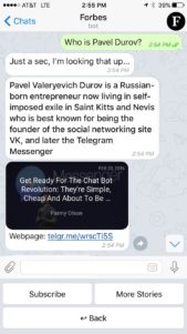 Forbesbot on Telegram