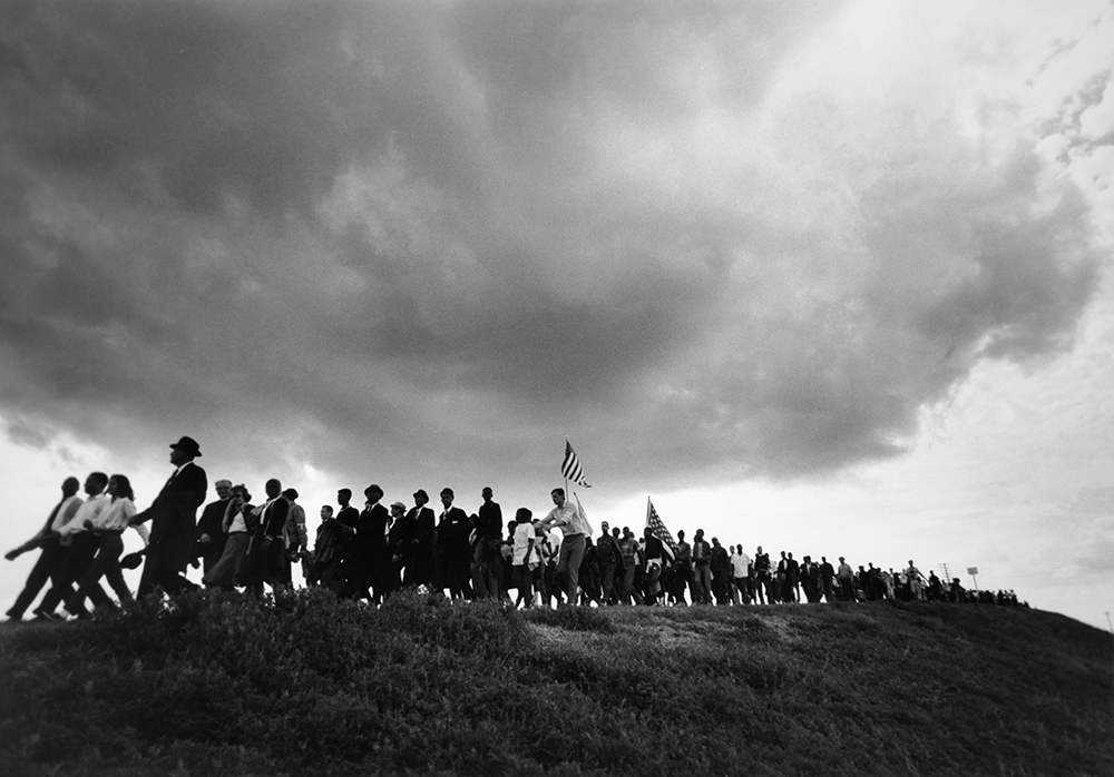 The power of the people was in evidence during this march from Selma to Montgomery, Alabama in 1965