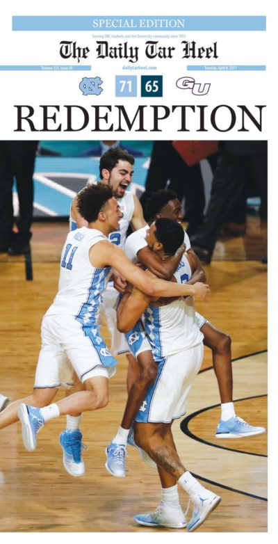 A special March Madness edition of The Daily Tar Heel