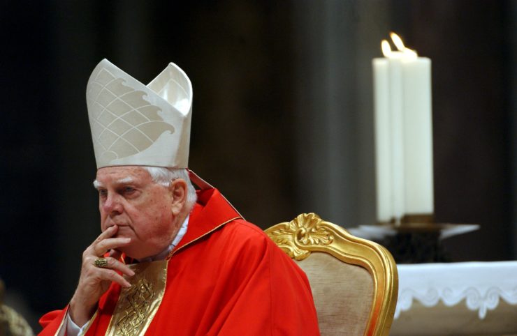 Asked about clergy abuse in Boston, Cardinal Bernard F. Law repeatedly denied any knowledge