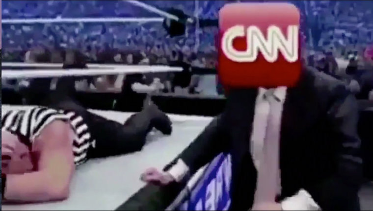CNN’s investigation into the anonymous creator of the wrestling video Trump tweeted drew criticism from some, who viewed it as blackmail or an ethics violation
