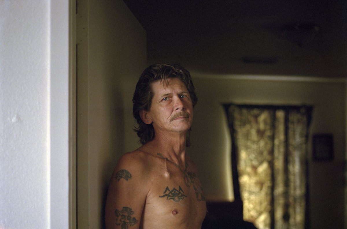 Ronald Hiers, who had been addicted to drugs for nearly five decades, at his Mississippi home in October 2017. A year after a video of Ronald and his wife Carla overdosing went viral, Time and Mic followed up with the couple, who are now clean