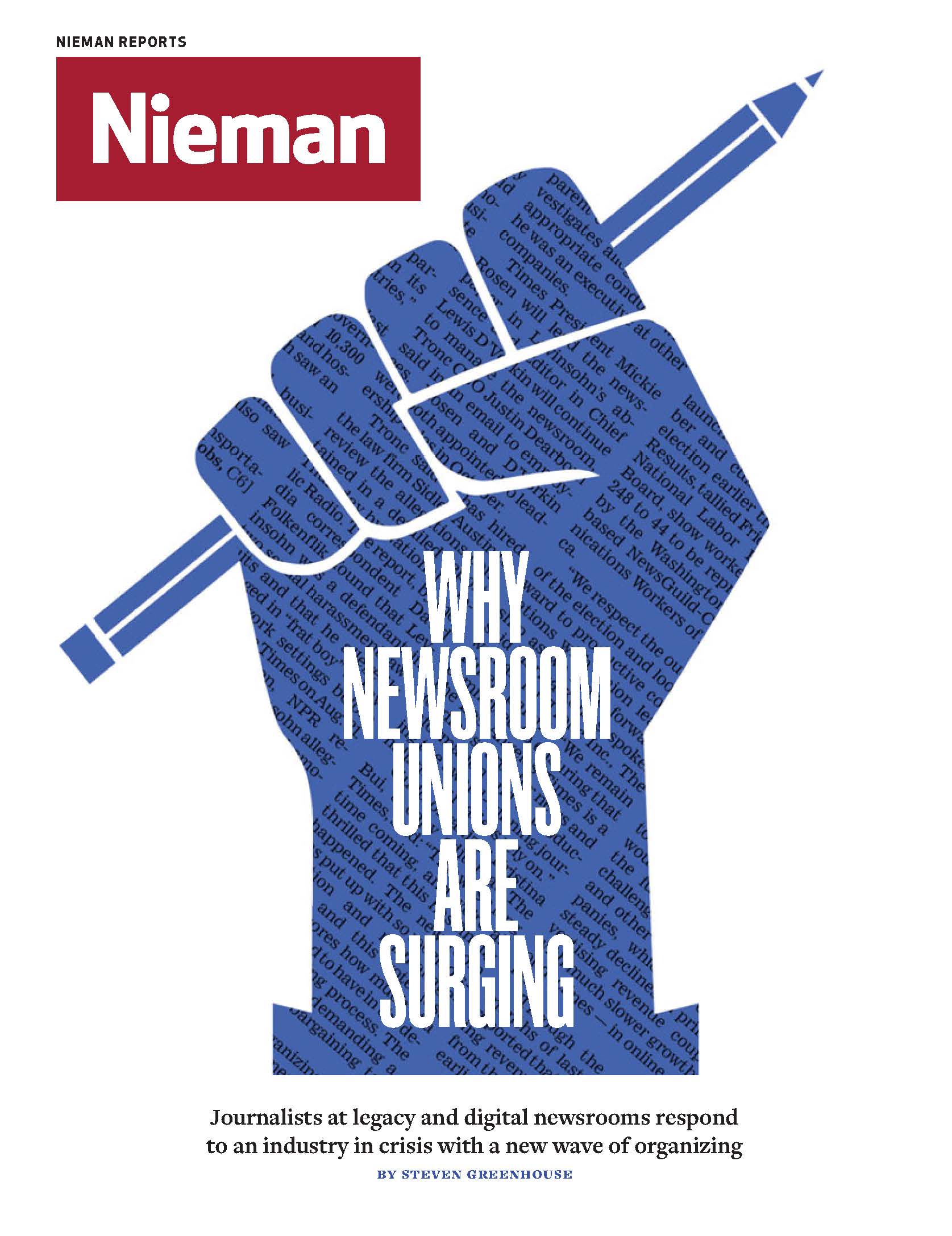 Why Newsrooms are Unionizing Now