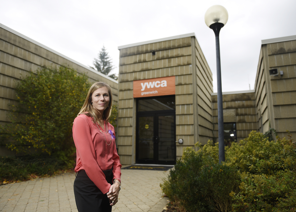 Vanessa Wilson is the domestic abuse services manager at YWCA Greenwich. In a five-part series, Greenwich Time investigated how domestic violence is addressed in the wealthy Connecticut town