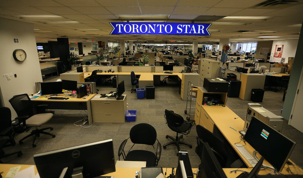 Toronto Star newsroom