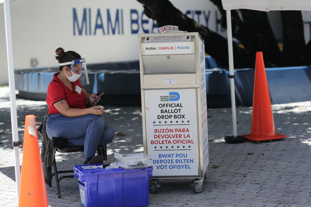 Miami ballot box